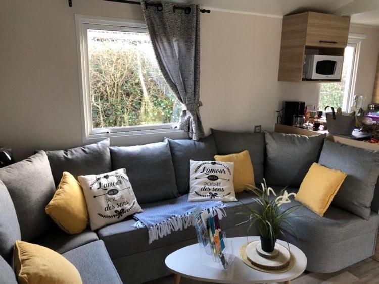 Mobil Home Neuf 6/8 Pers Biville-sur-Mer Exteriér fotografie