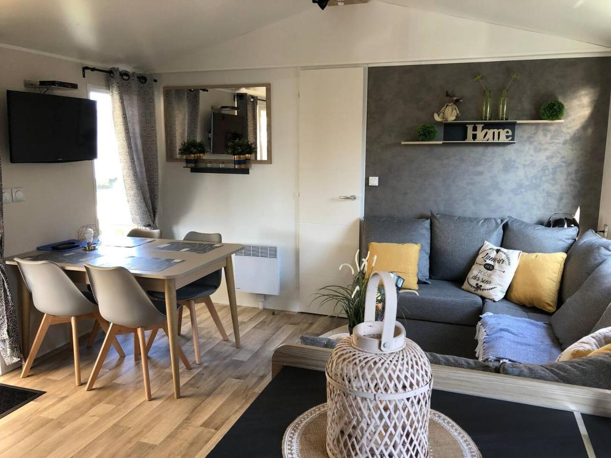 Mobil Home Neuf 6/8 Pers Biville-sur-Mer Exteriér fotografie